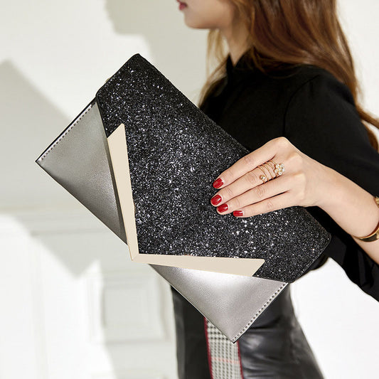 Sequin Envelope Bag - NspireXo